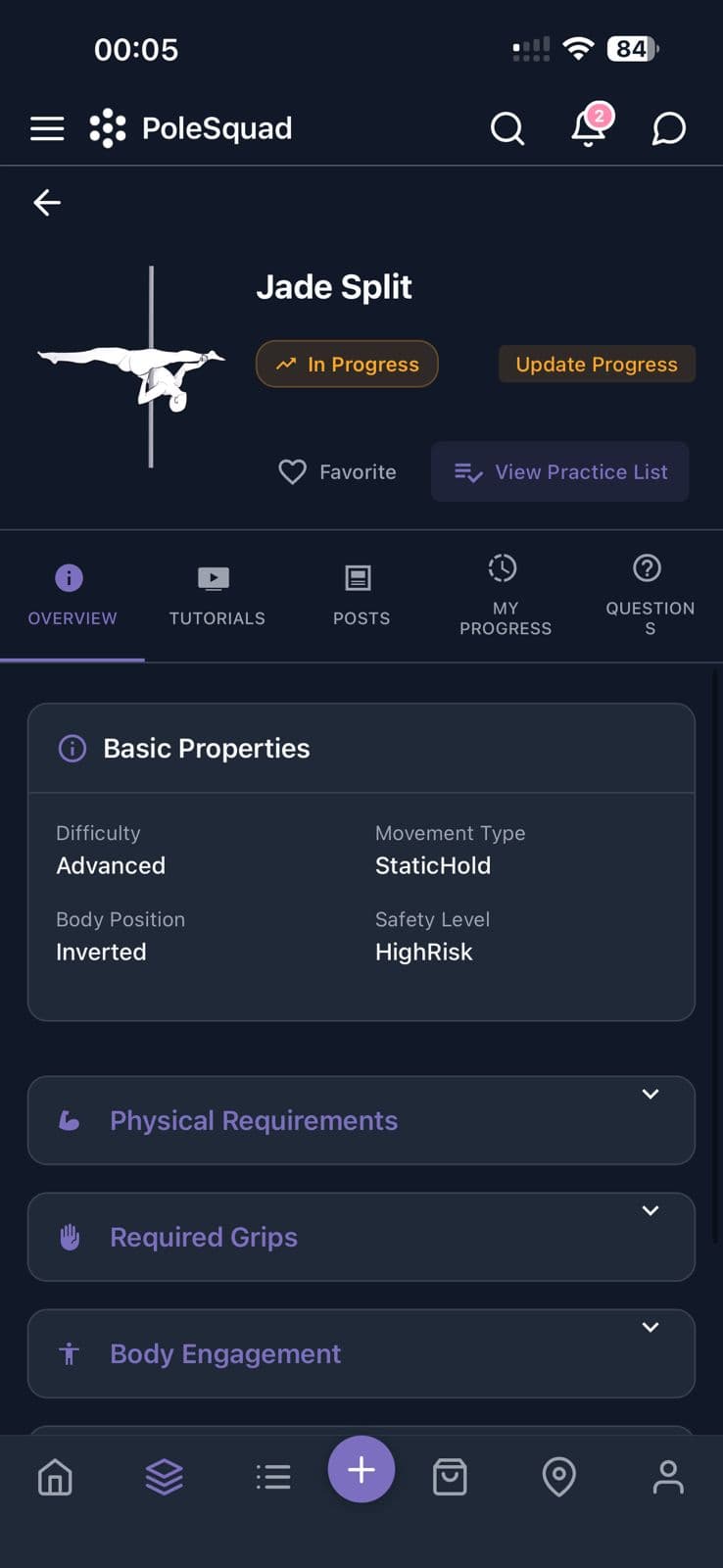 PoleSquad Move Details