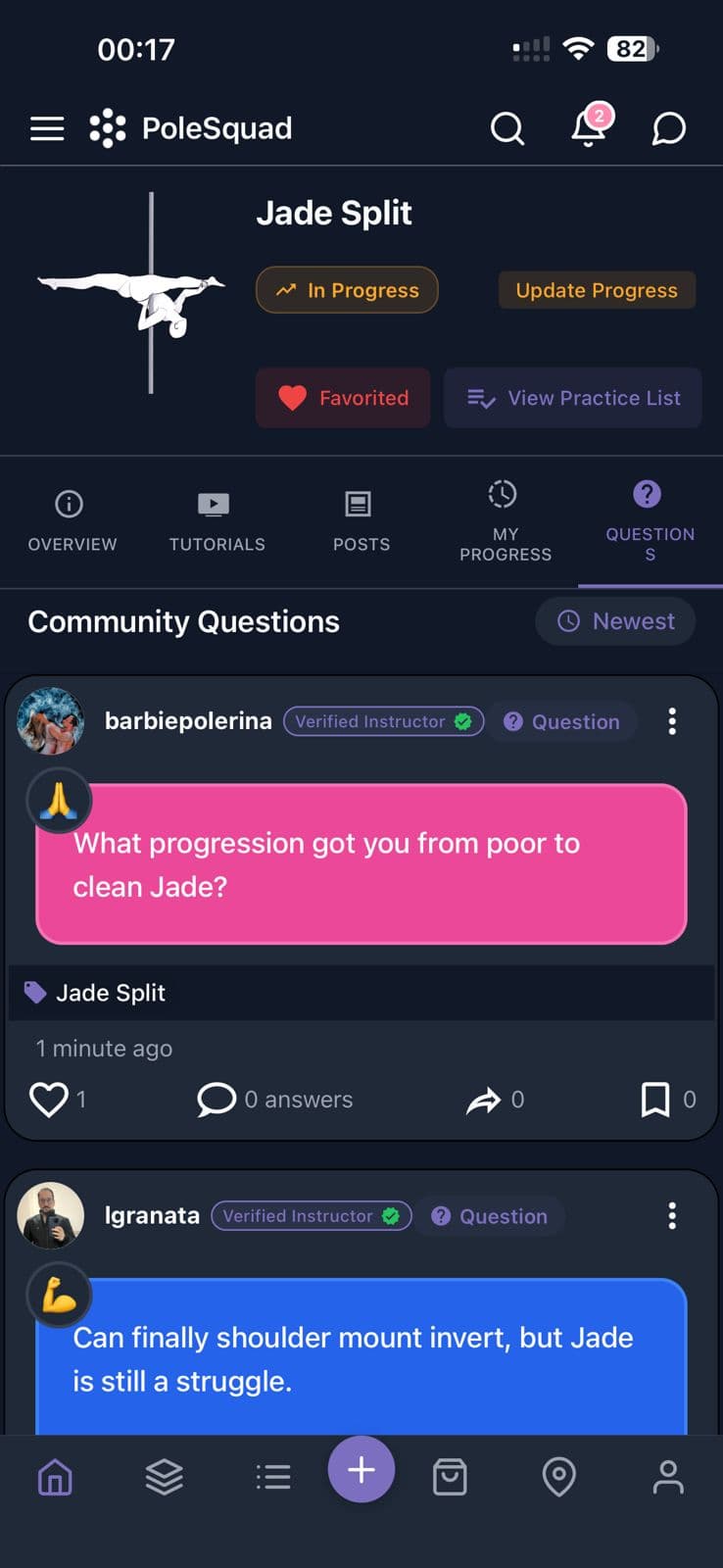 PoleSquad Community Questions